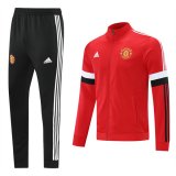 maglia Manchester United Giacca rosso nero 2022